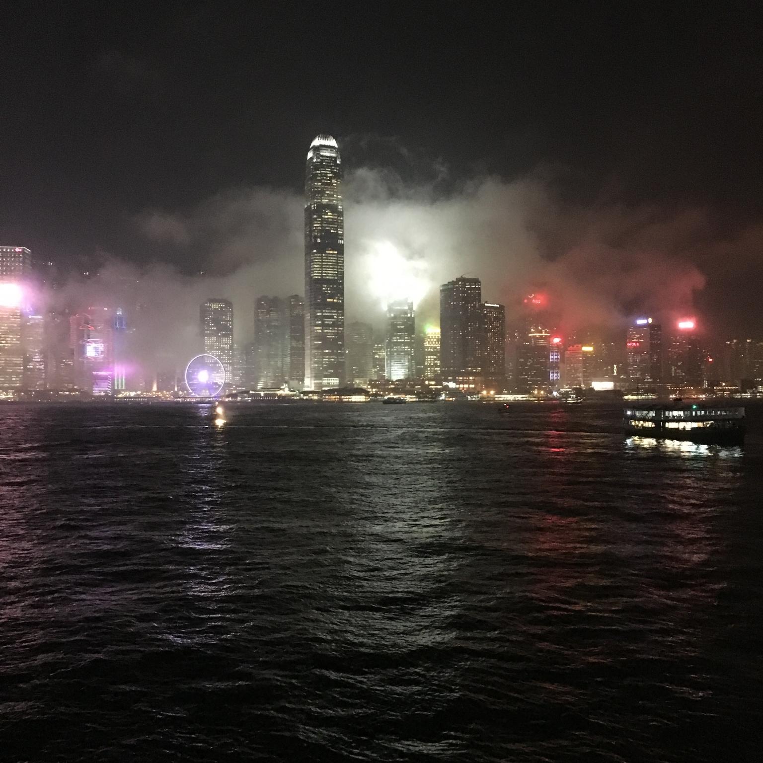 Victoria Harbor Light Show