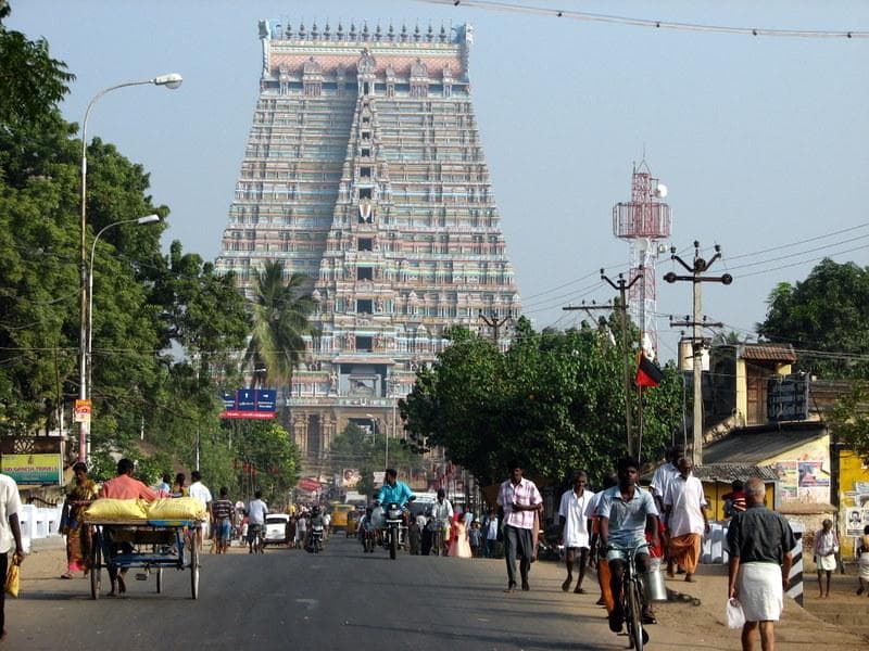 Srirangam Island
